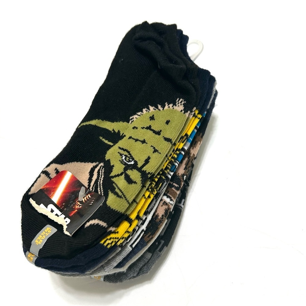 Disney Star Wars Big Kid no show Ankle Socks size L